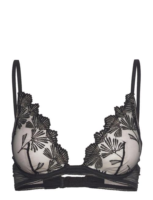 Etam Palmes - N*7 Without Paddedarf Triangle Plunge Bra Etam Black