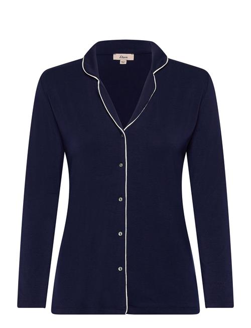 Etam Molly Piping - Pyjama Shirt Etam Navy