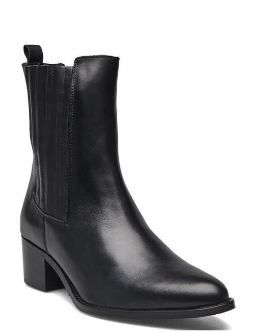 Bianco Biacarol Chelsea Boot Smooth Leather Bianco Black