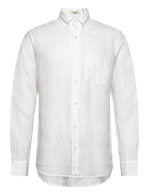 GANT Reg Linen Shirt GANT White