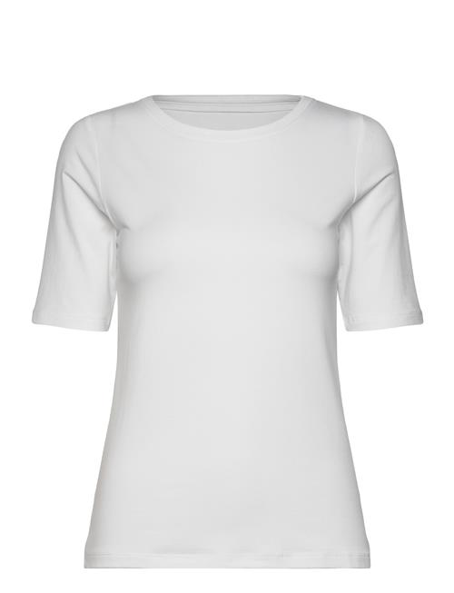 Se URBAN QUEST Women Bamboo S/S T-Shirt Slim Fit URBAN QUEST White ved Booztlet