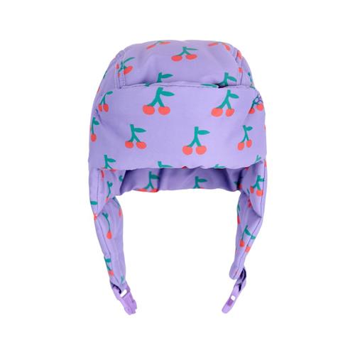 Se Bobo Choses Cherry Mønstret Vinterhue Til Baby Lilla | Lilla | 45 cm ved Babyshop