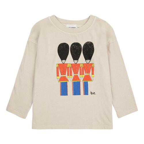 Bobo Choses Little Tin Soldiers Langærmet T-shirt Beige | Beige | 4-5 years