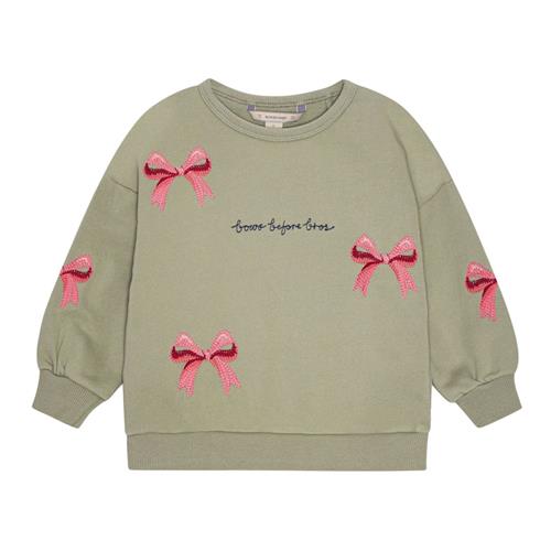 Konges Sløjd Lou Bow Sweatshirt Tea | Grønn | 2 years