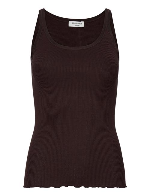 Rosemunde Rwbelle U-Neck Strap Elastic Top Rosemunde Brown