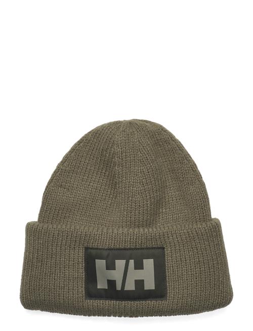 Se Helly Hansen Hh Box Beanie Helly Hansen Khaki ved Booztlet