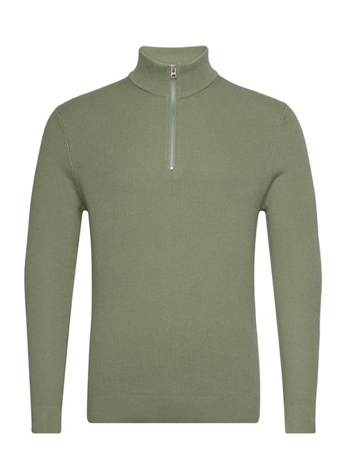 ONLY & SONS Onsphil Reg 12 Struc Half Zip Knit Noos ONLY & SONS Khaki