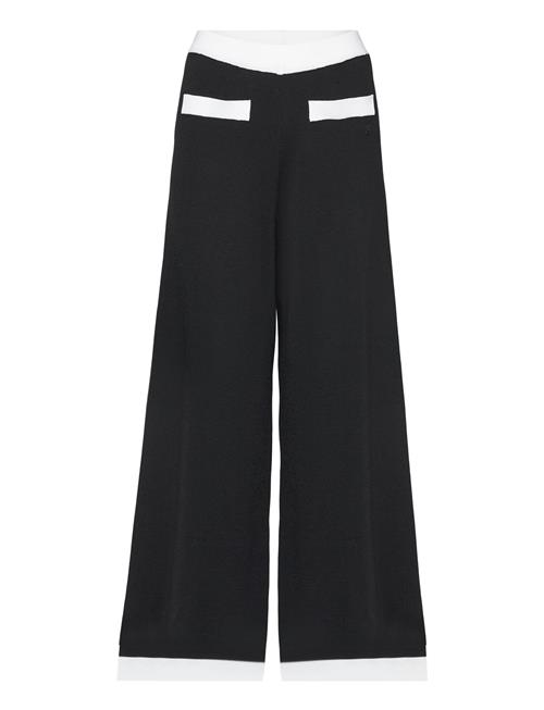 Se Karl Lagerfeld Classic Knit Pants Karl Lagerfeld Black ved Booztlet