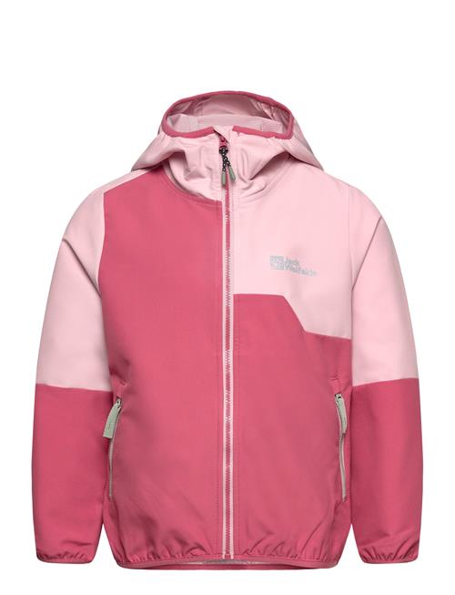 Jack Wolfskin Turbulence Hooded Jkt K Jack Wolfskin Pink