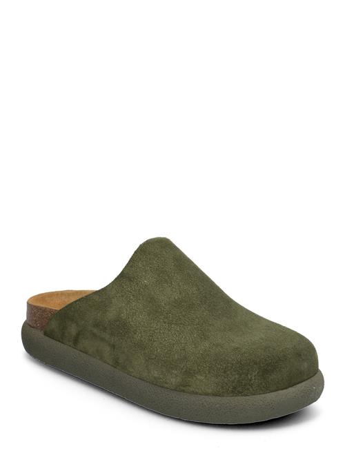 Se Scholl Sl Ivy Suede Green Scholl Green ved Booztlet