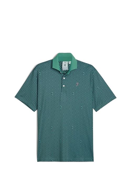 Se PUMA Golf Puma X Ptc Resort Polo PUMA Golf Green ved Booztlet