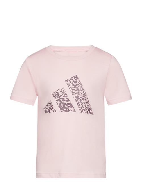 Se adidas Sportswear Train Girls Aop Adidas Sportswear Pink ved Booztlet