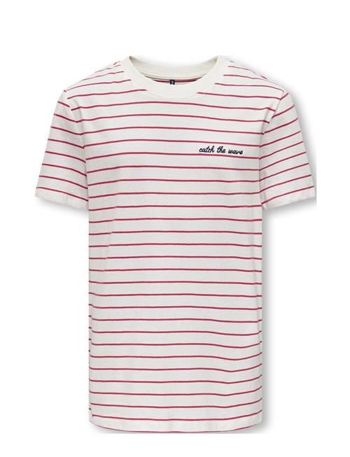 Se Kids Only Kobharry S/S Stripe Tee Box Jrs Kids Only Red ved Booztlet