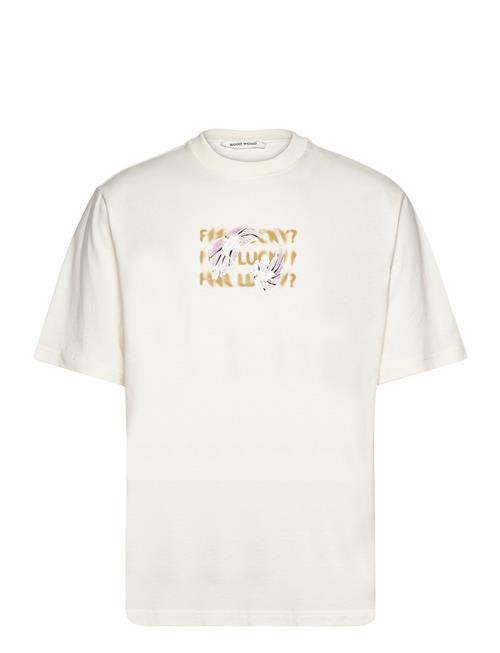 Wood Wood Haider Lucky T-Shirt Gots Wood Wood Cream