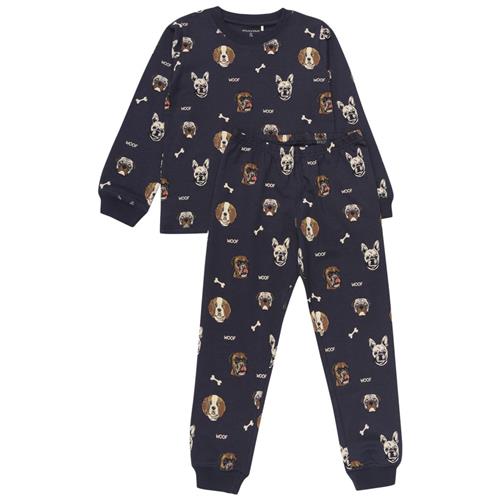 Minymo Set Pyjamas Parisian Night | Blå | 128 cm