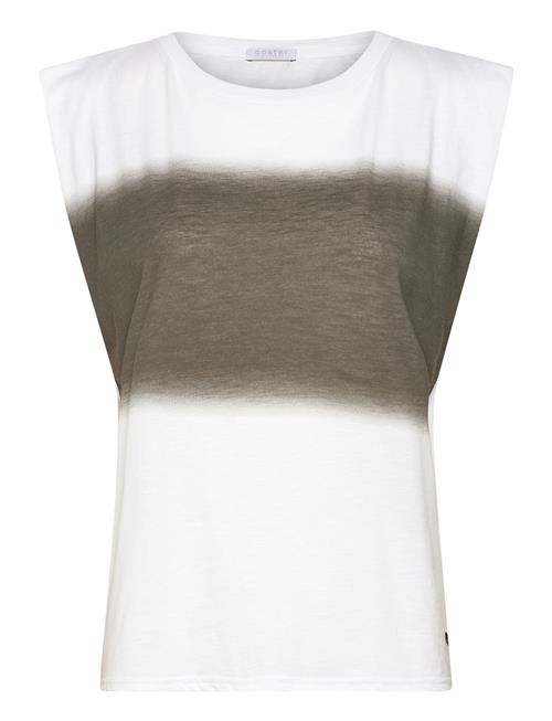 Se Coster Copenhagen T-Shirt With Blurred Stripe Coster Copenhagen White ved Booztlet