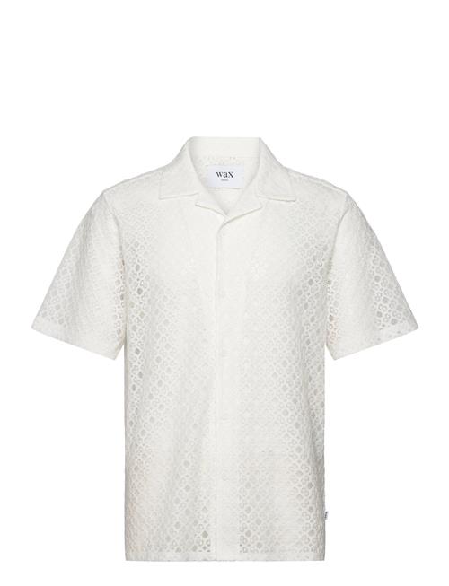 Wax London Didcot Shirt Corded Lace White Wax London White