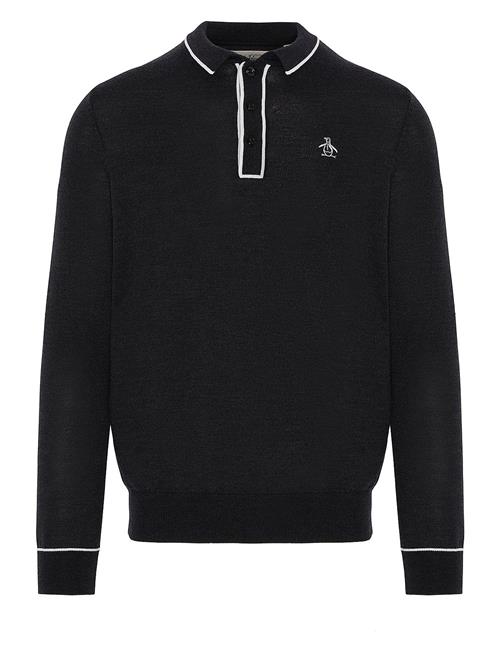 Original Penguin Golf Earl Polo Sweater Original Penguin Golf Black