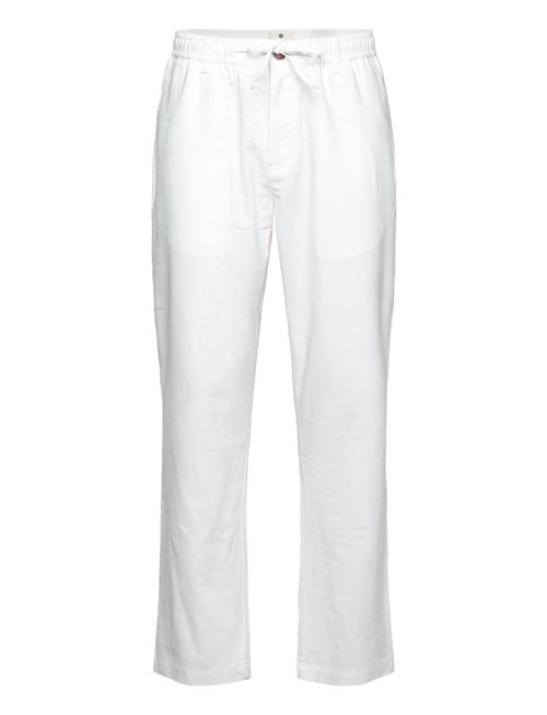 Se Anerkjendt Akjan Cot/Linen Ela Pants Anerkjendt White ved Booztlet