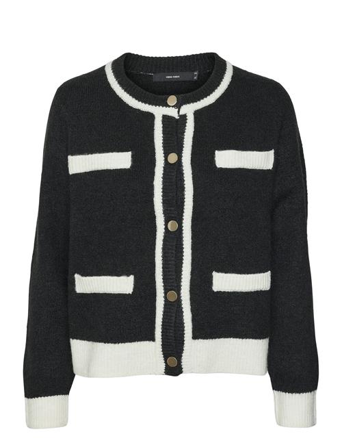 Se Vero Moda Vmrania Ls O-Neck Cardigan Ga Vero Moda Black ved Booztlet