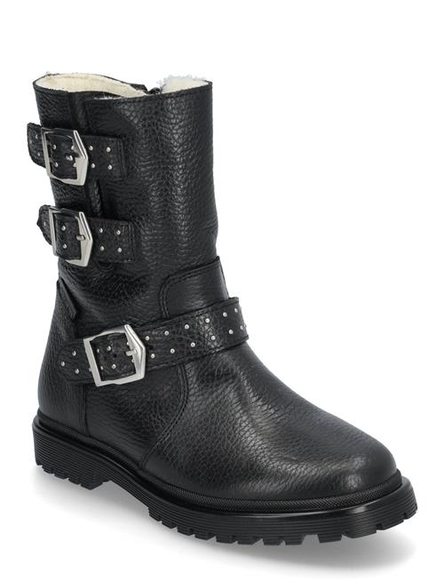 Se ANGULUS Boots - Flat - With Zipper ANGULUS Black ved Booztlet