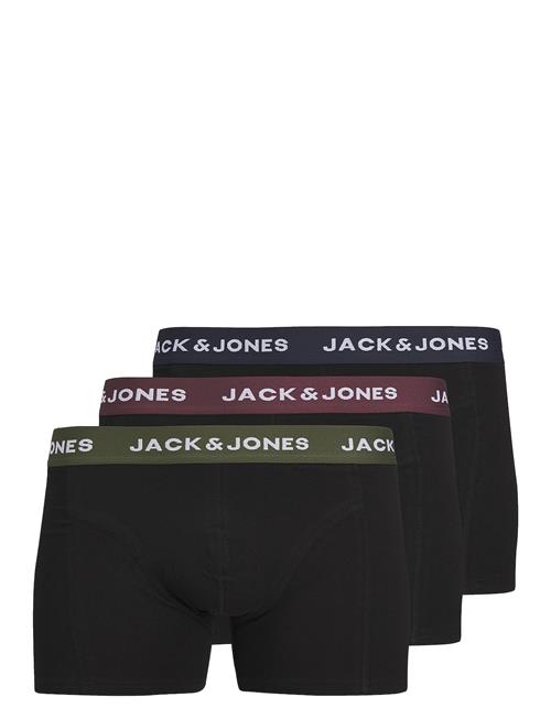 Jack & Jones Jacaron Solid Trunks 3 Pack Jnr Jack & J S Black