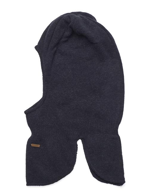 Se Minymo Balaclava Knit Minymo Navy ved Booztlet