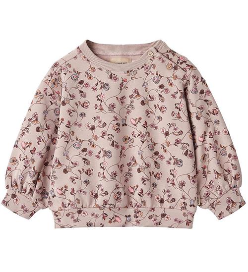 Wheat Wheat Sweatshirt - Lia - Dry Rose Flower Vine