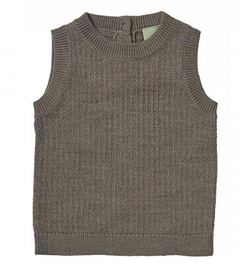 FUB FUB Vest - Uld - Hazel Melange