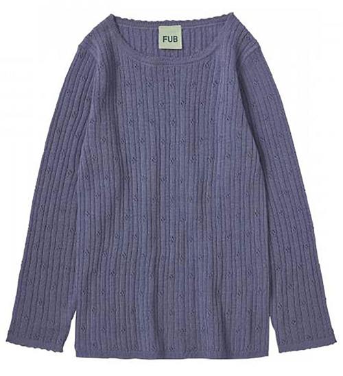 FUB Bluse - Uld - Dusty Violet