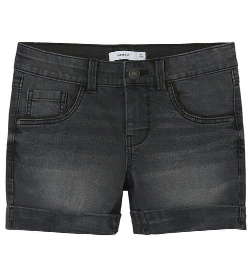 Name It Name It Shorts - NkfRose - Dark Grey Denim