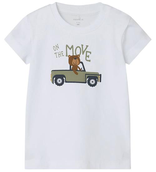 Se Name It T-shirt - NbmHenroy - Bright White ved KidsWorld