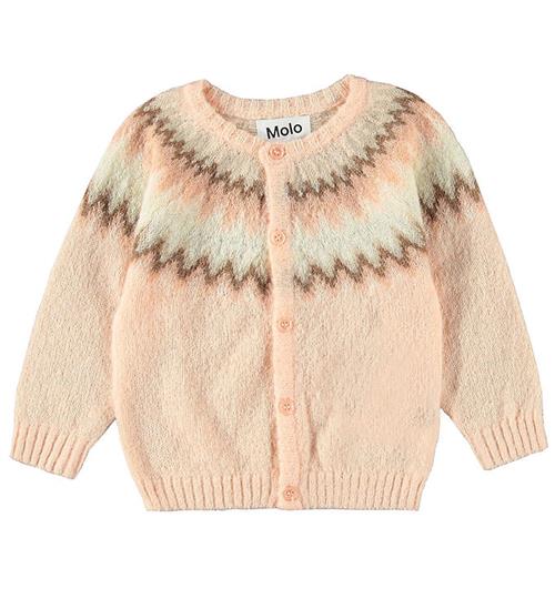 Se Molo Cardigan - Uld - Bay - Petal Blush ved KidsWorld