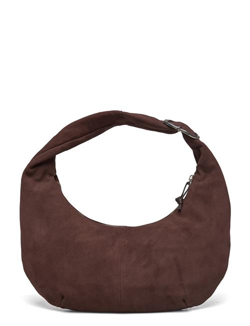 Se Becksöndergaard Suede Lona Small Bag Becksöndergaard Brown ved Booztlet