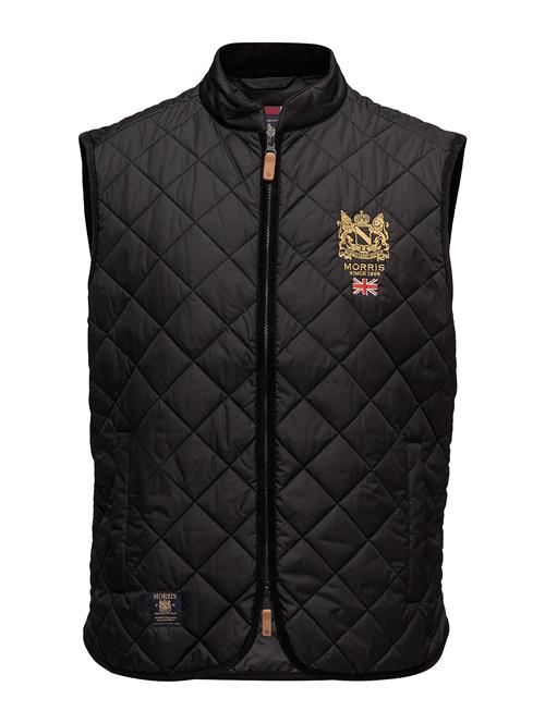 Se Morris Trenton Quilted Vest Morris Black ved Booztlet