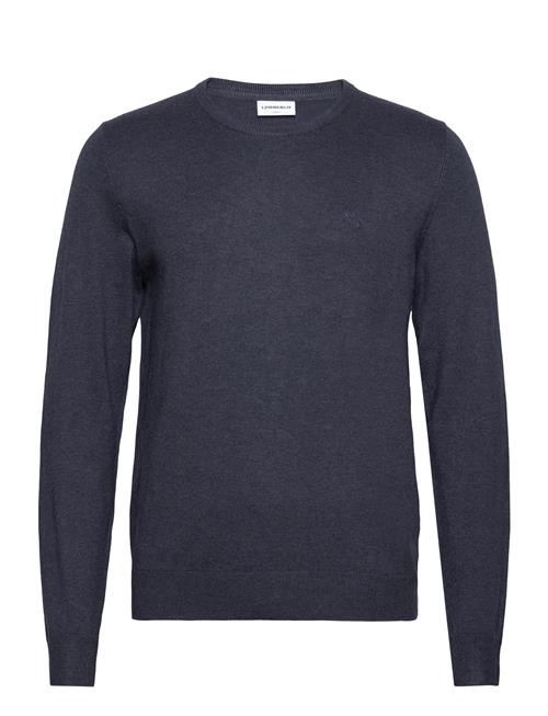 Ecovero L/S O-Neck Knit Lindbergh Navy