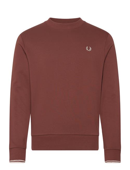 Fred Perry Crew Neck Sweatshirt Fred Perry Red