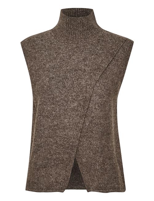 Kaffe Kataris Knit Vest Kaffe Brown