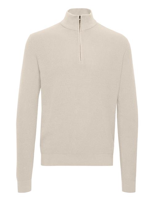 Se Blend Bhcodford Half-Zipp Pullover Blend Cream ved Booztlet