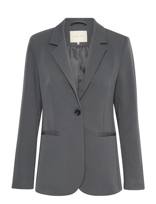 Se Kaffe Kasakura Blazer Kaffe Grey ved Booztlet