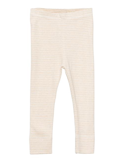 Copenhagen Colors Striped Leggings Copenhagen Colors Beige