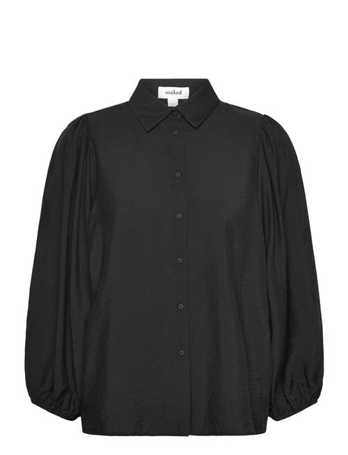 Soaked in Luxury Slleodora Stefani Shirt 3/4 Soaked In Luxury Black