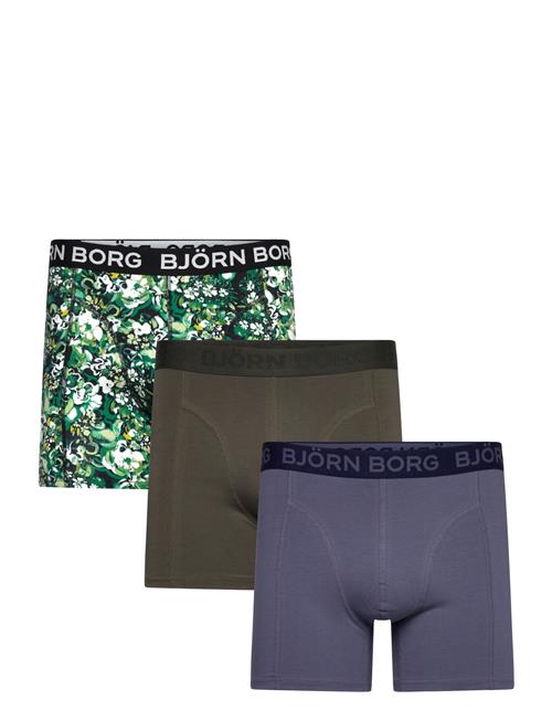 Björn Borg Cotton Stretch Boxer 3P Björn Borg Black