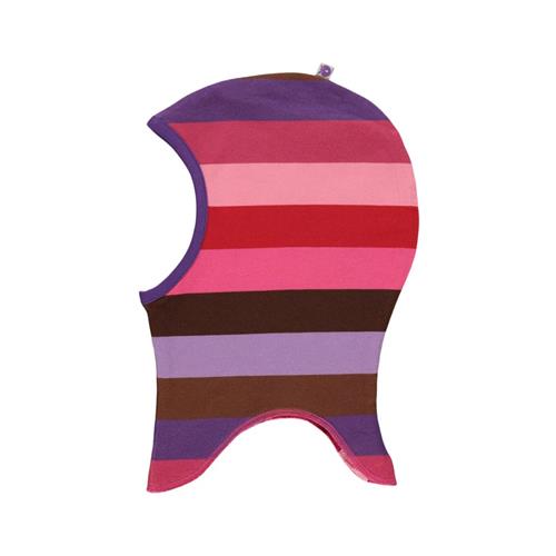 Se Småfolk Vendbar Stribet Mønstret Elefanthue Purple Heart | Lilla | 2-4 years ved Babyshop