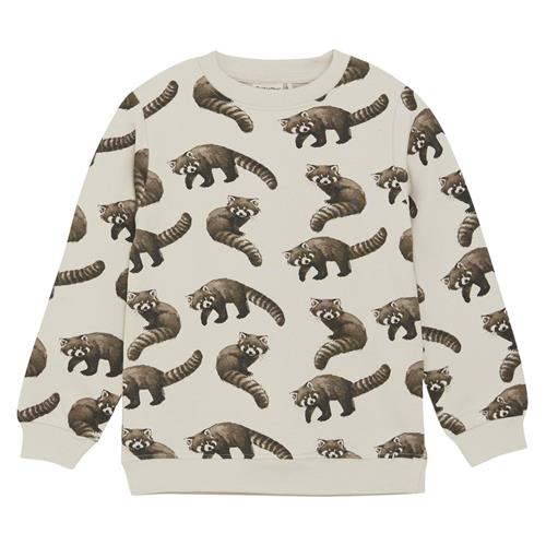 Se Minymo Sweatshirt Moonbeam | Grå | 110 cm ved Babyshop