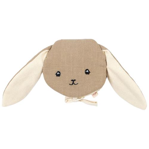 Konges Sløjd Fabric Book  Bunny | Brun | 01