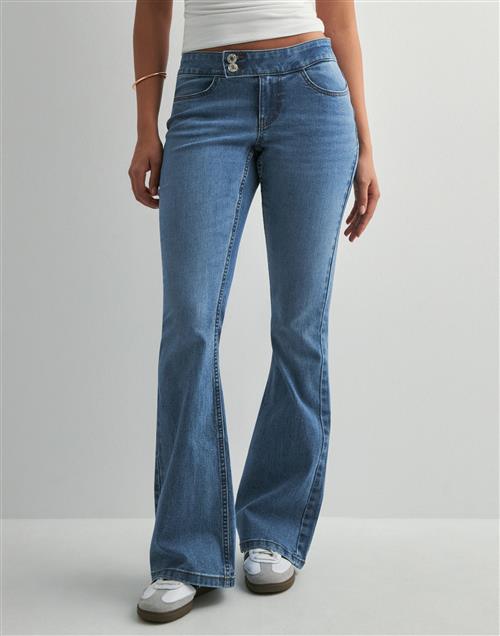 Vero Moda - - Vmsigi Lr Db Button Sk Flar Jeans V