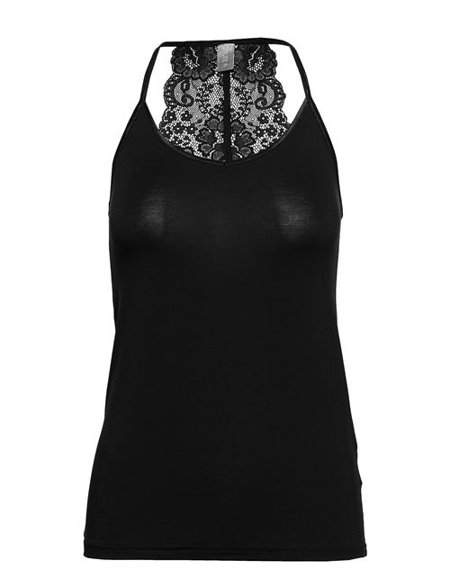 Culture Cupoppy Lace Singlet Culture Black