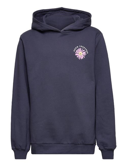 Se The New Tndaisy Sweat Hoodie The New Navy ved Booztlet