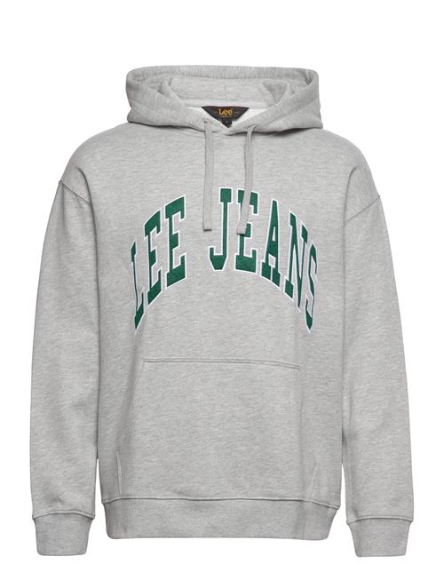 Se Lee Jeans Hoodie Seasonal Lee Jeans Grey ved Booztlet